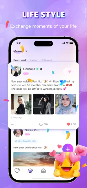 HATI: NGL, Chat, Voice Party screenshot 4