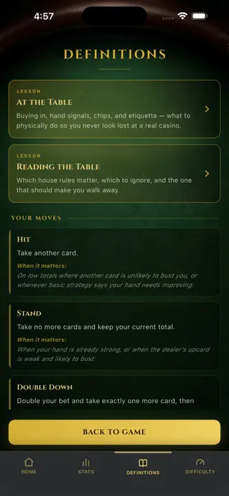 Blackjack Tutor: Card Counting screenshot 6