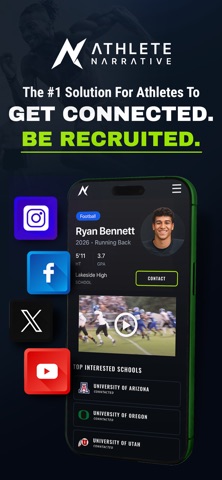 Athlete Narrative Screenshot 1 of 4