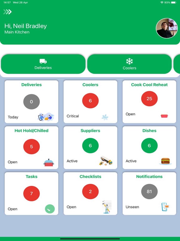 Screenshot #4 pour Pro Food Safe System