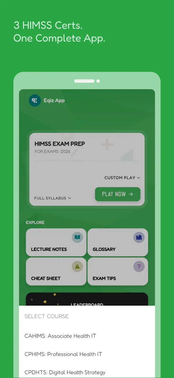 Screenshot #2 pour HIMSS Exam Prep: with AI