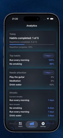 Habit Tracker Goal Builder Screenshot 5 of 8