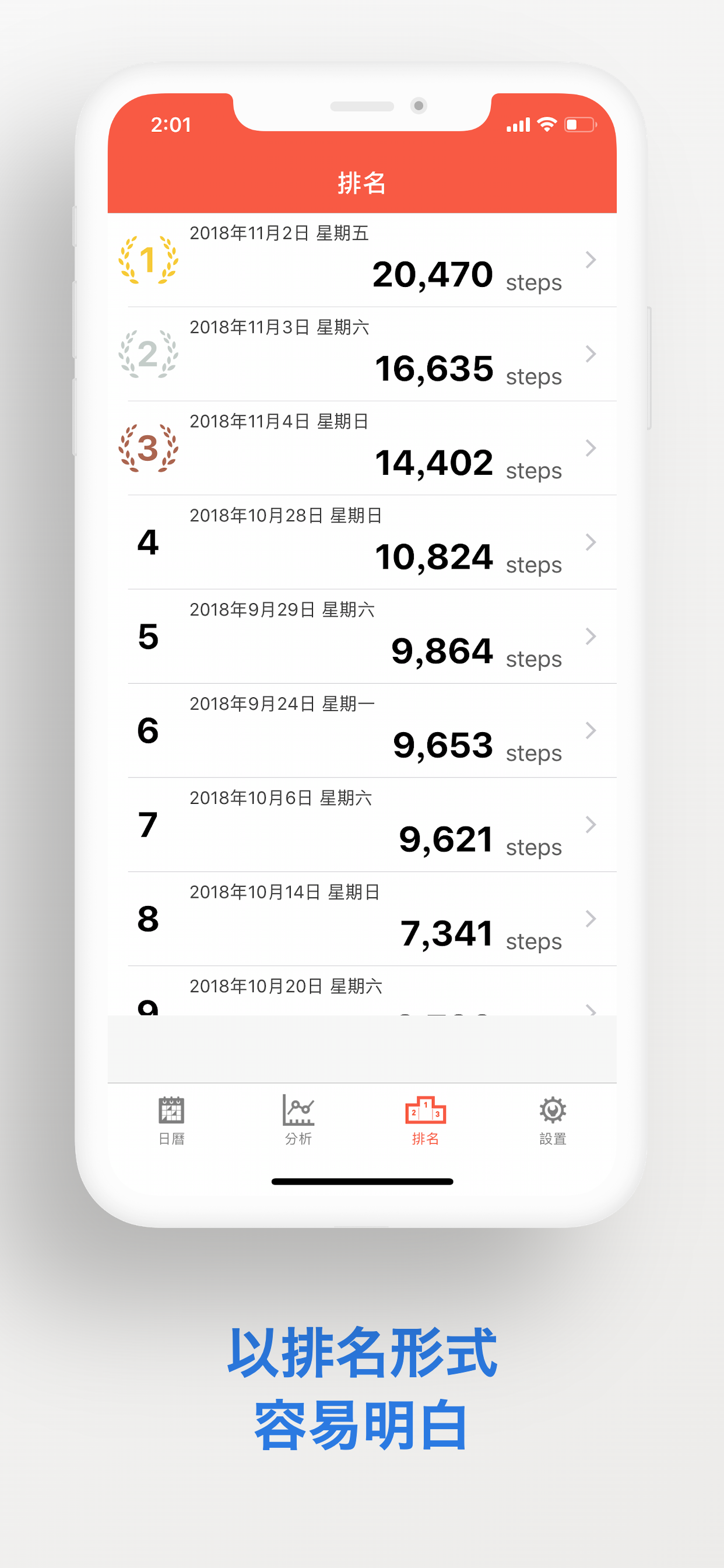 計步器 Stepy