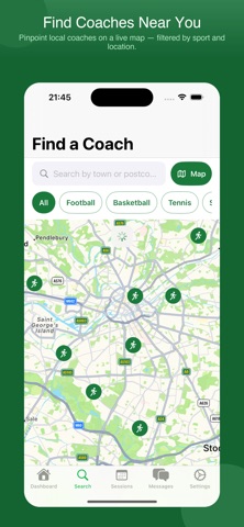 Coachii: Find Sports Coaches screenshot