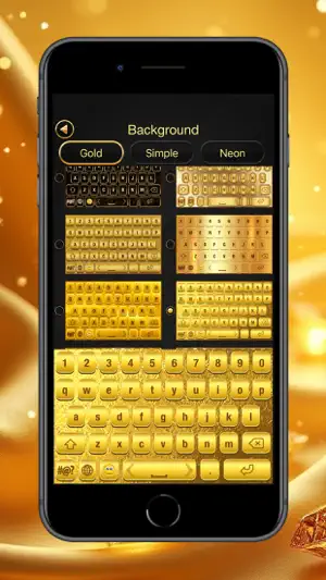 Luxury Gold Keyboard Themes screenshot 3