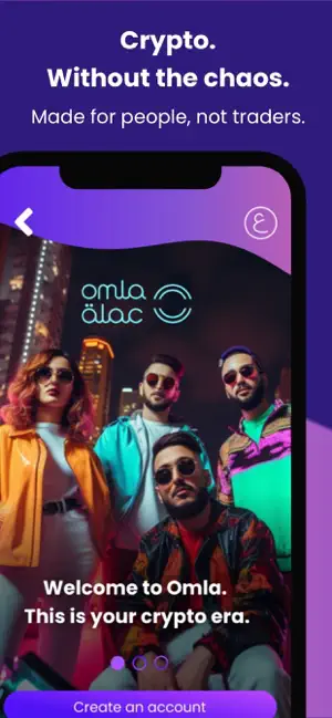 Omla: Buy Bitcoin & Crypto screenshot 1