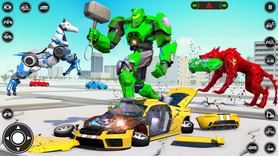 #8. Super Robot Transform Games 3D (iOS) بواسطة: Muhammad Salman