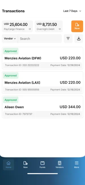PayCargo screenshot 1