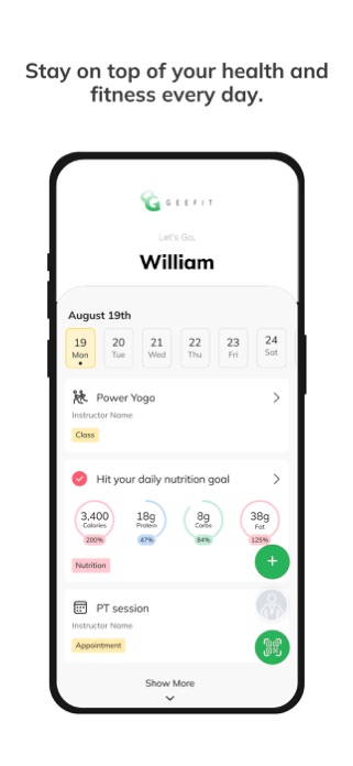 Geefit Screenshot 2 of 6