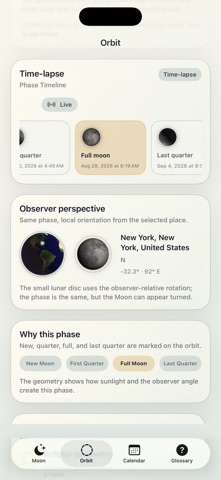 Selene Moon Calendar Screenshot 6 of 10