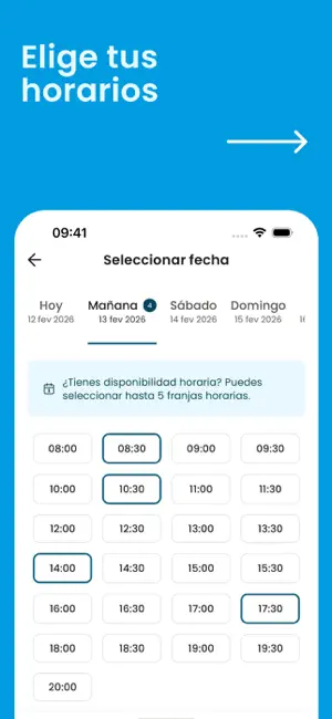 OSCAR: servicios a domicilio iPhone screenshot 4