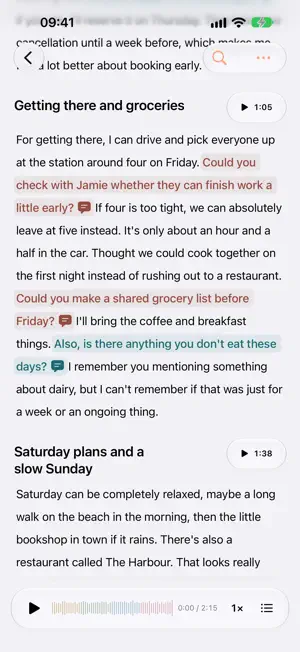 Mono: AI Voice Memo Assistant screenshot 2