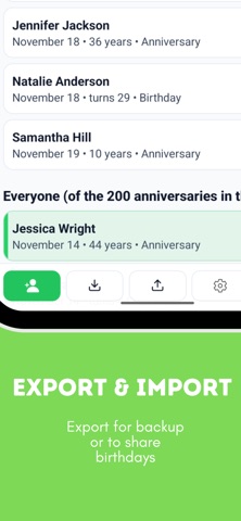 My Birthday Tracker Screenshot 5 of 6