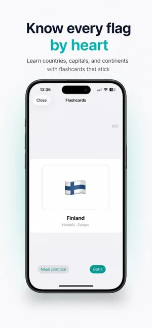 Learn World Flags screenshot 1