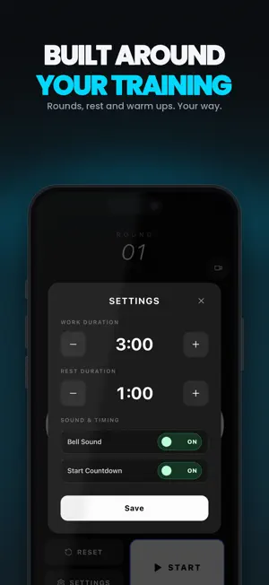 Flow: Boxing Timer & Recorder screenshot 3