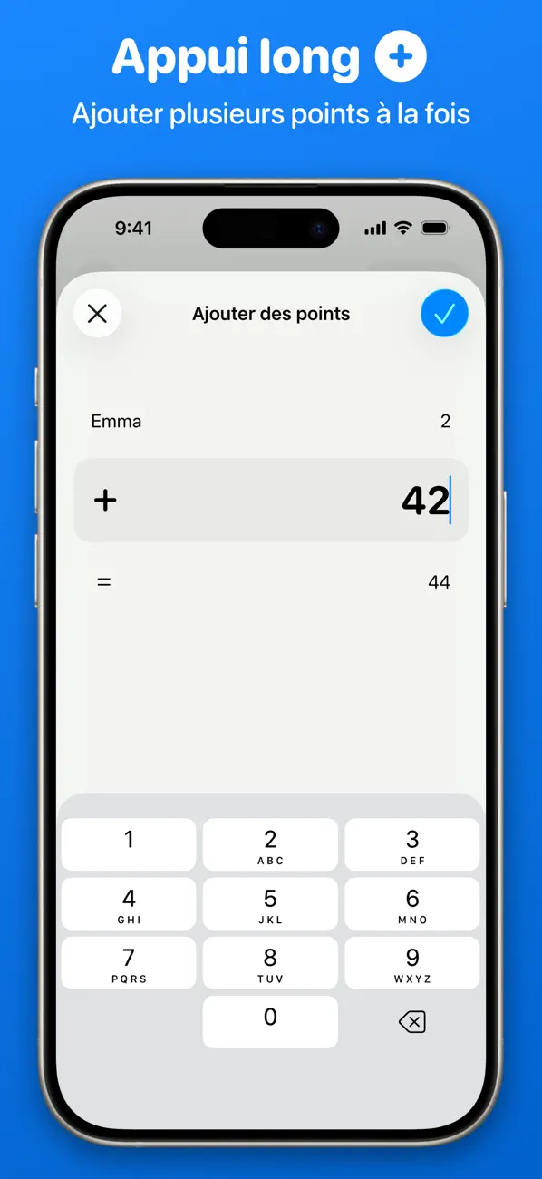 Screenshot #2 pour Compteur de points - Skoro