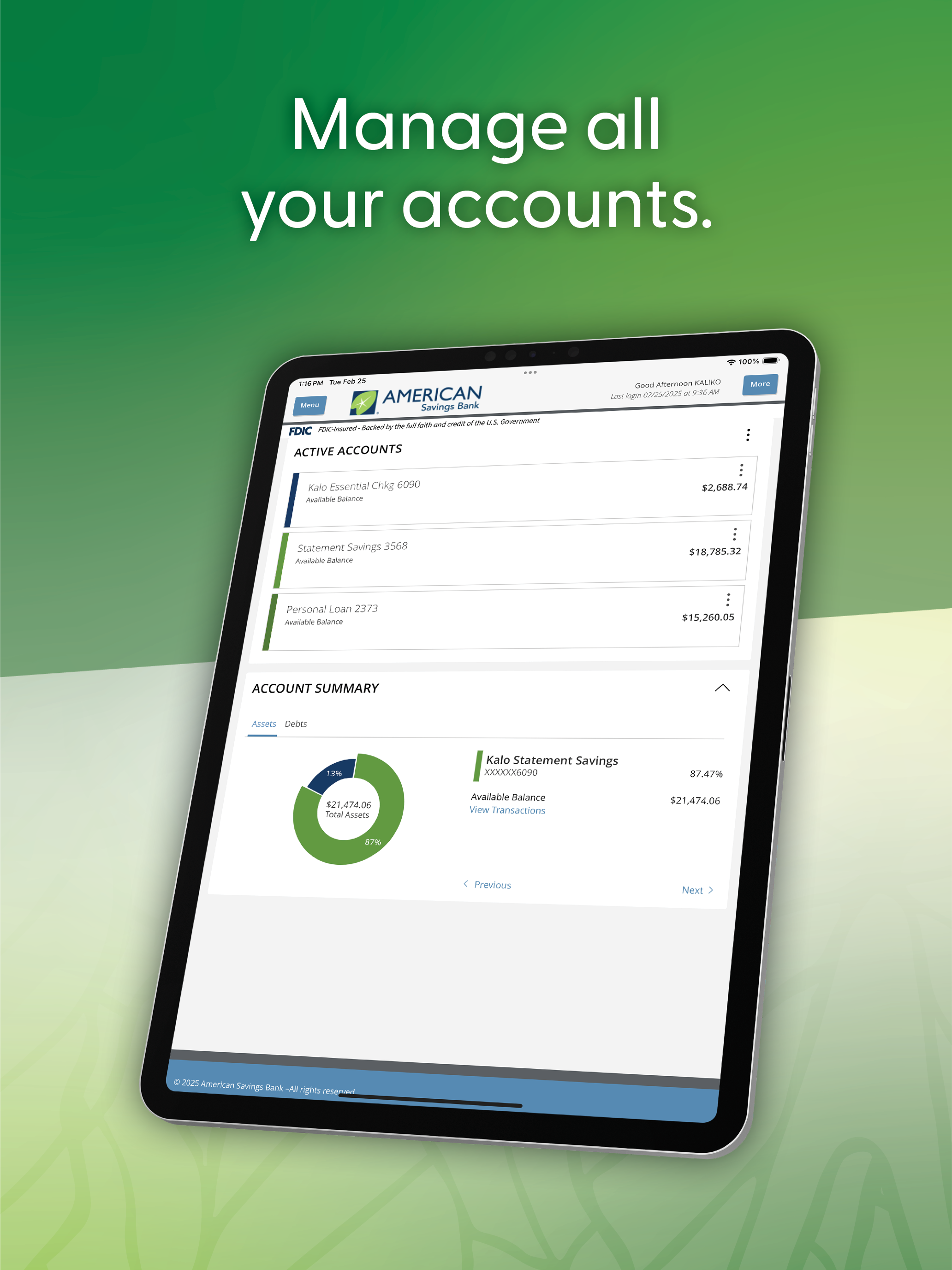 American Savings Bank Hawaii screenshot 8