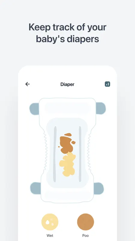 Baby feeding sleep diaper log screenshot 7 of 9