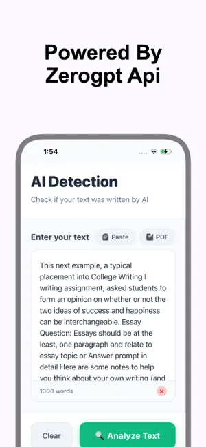 Gptzero humanize ai screenshot 3