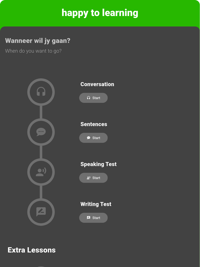 Afrikaans - Listening Speaking