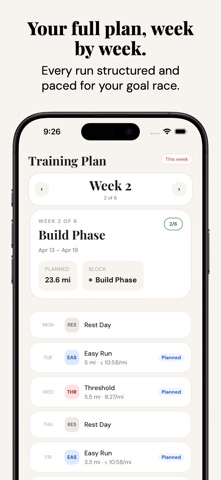 Paceon: AI Running Coach Screenshot 2 of 3