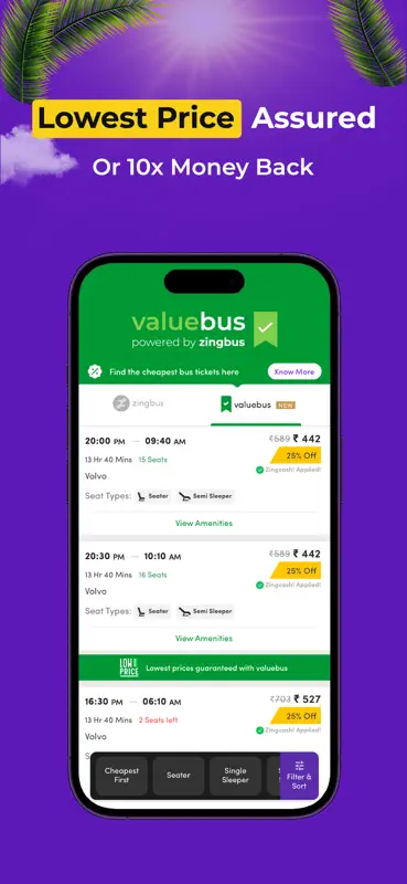 zingbus:Book Bus Ticket Online screenshot 7 of 8