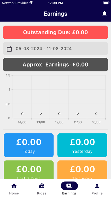 Capital Cars - Driver App Screenshot
