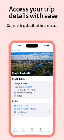 Triply - Trip Tracker screenshot