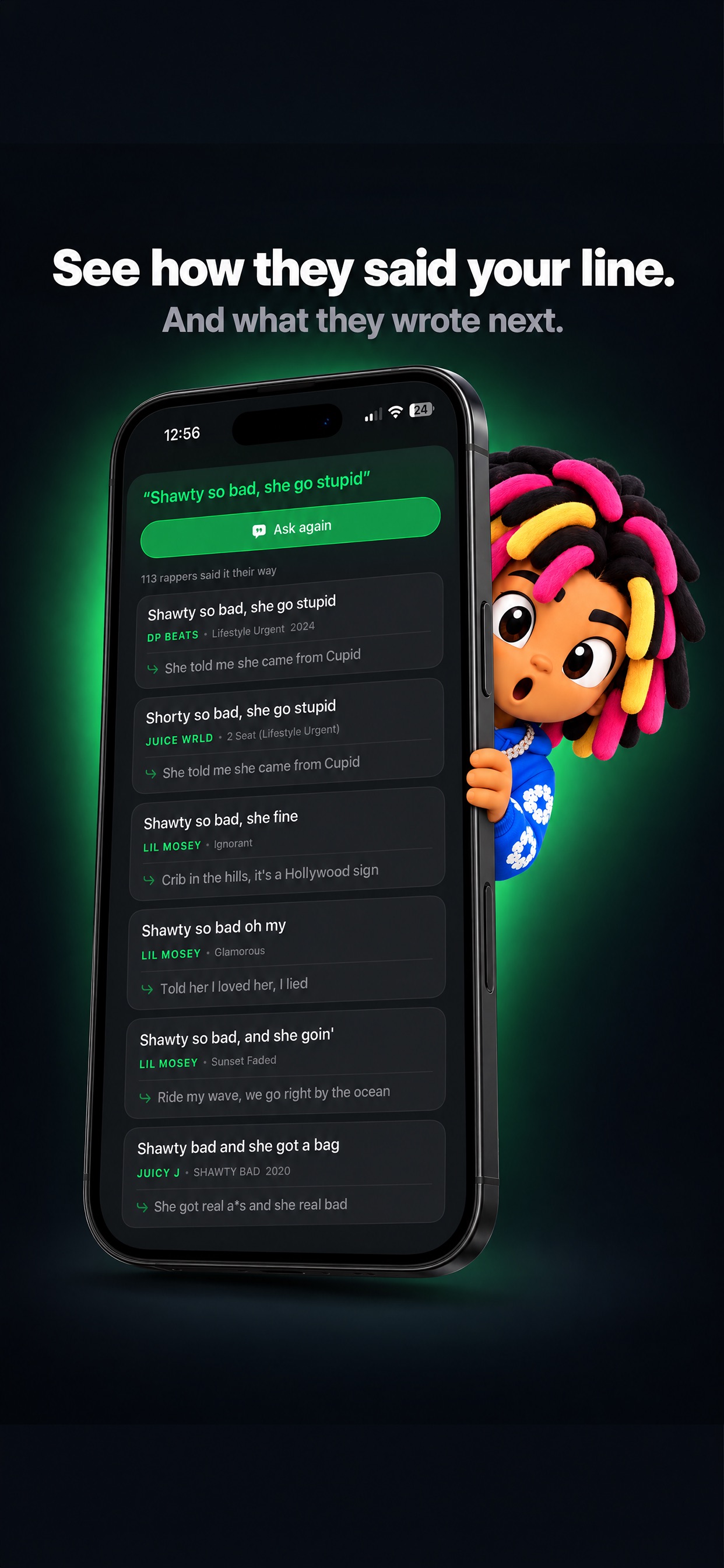 Screenshot 4 of YoMilly: Rap Lyrics & Rhymes