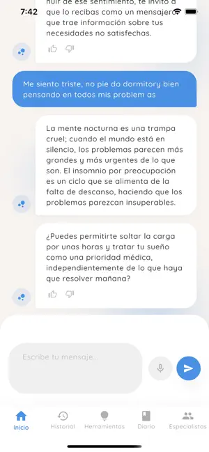 Mind Calm: Anxiety & Sleep IA screenshot 1