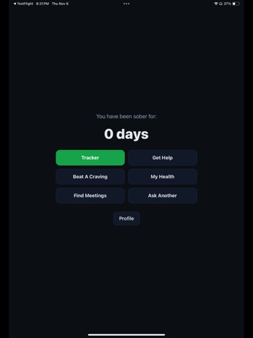 Recovery Companion SI iPad screenshot