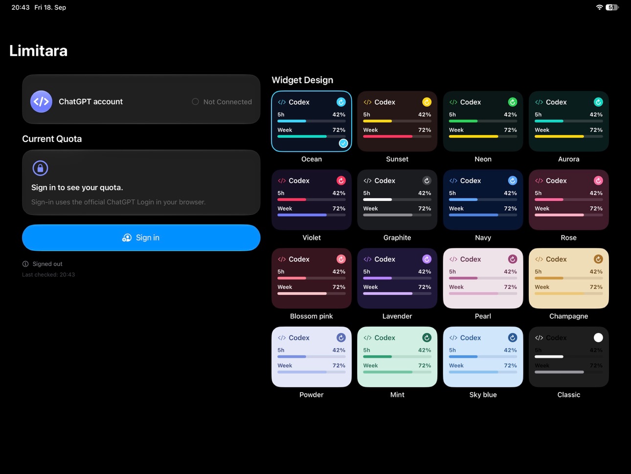 Screenshot 7 of Limitara (iOS)