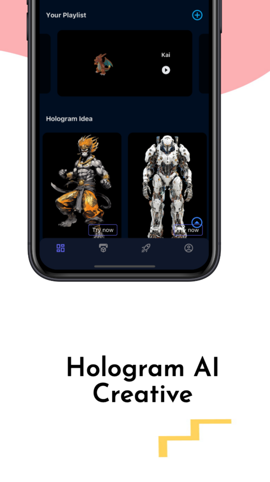 #4. HoloBox: Hologram 3D AI (iOS) 由: Kiem Pham Dinh