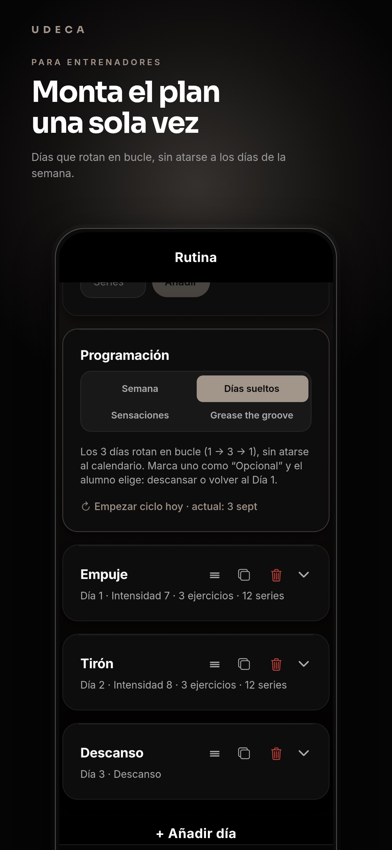 Screenshot 3 of UDECA: Entrenadores Calistenia