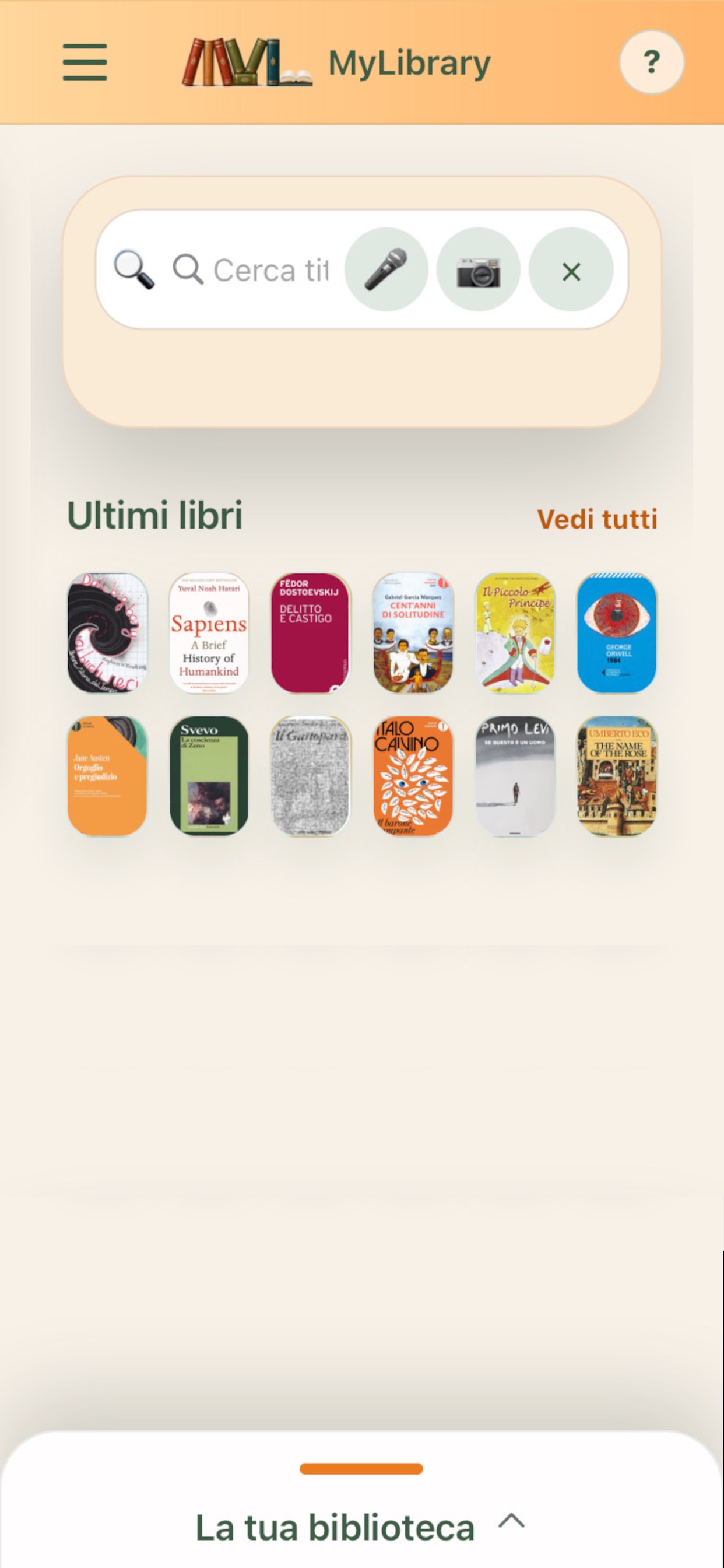 Screenshot 1 of MyLibrary