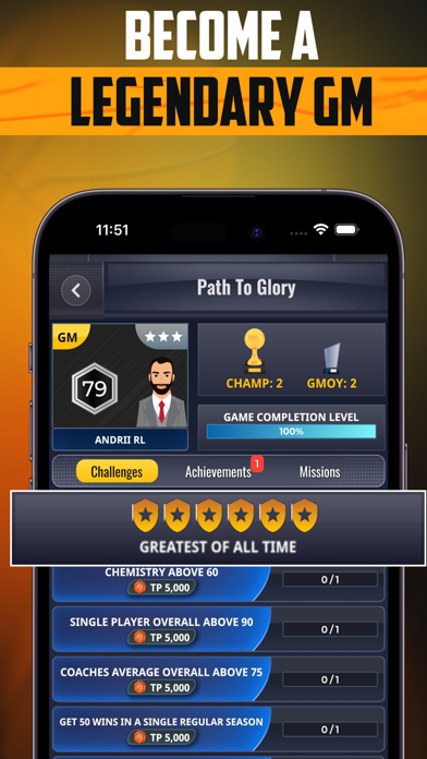 Ultimate Pro Basketball GM iPhone screenshot 8 - Games app