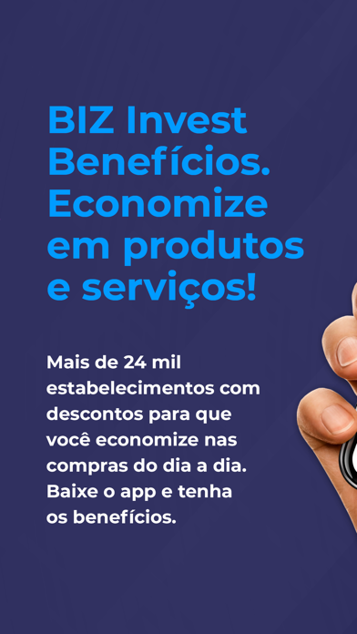 BIZ Invest Benefícios Screenshot