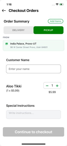 India Palace Provo screenshot