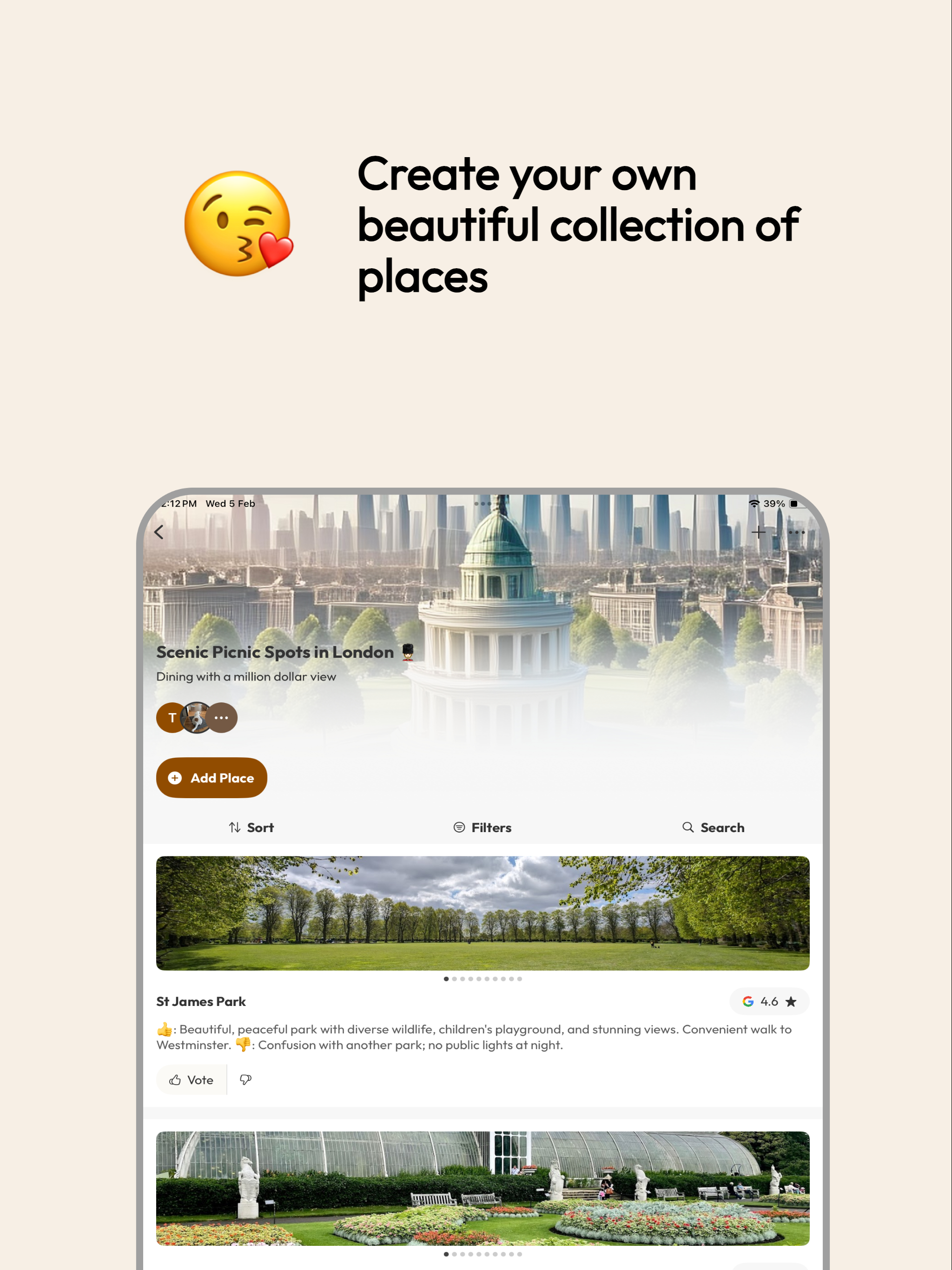 Roambear: discover your city