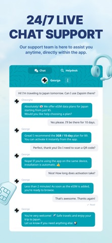 Zapesim: eSIM for Travel screenshot