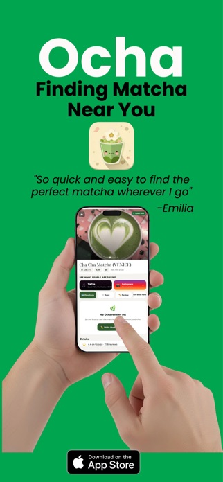 Ocha  — Matcha Finder Screenshot 1 of 5