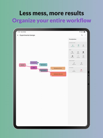 LabNote: Laboratory Notebook iPad screenshot