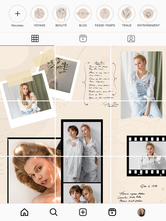 Screenshot #6 pour Photo grilles éditeur, montage