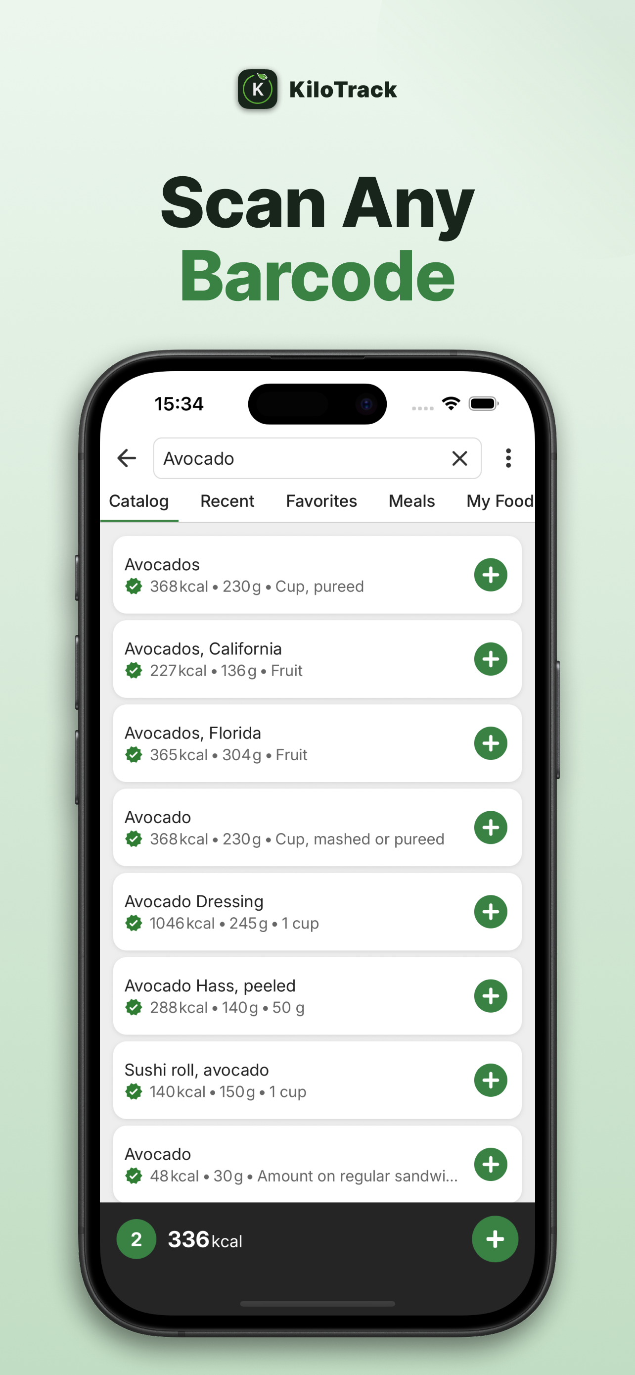 AI Calorie Counter: KiloTrack screenshot 3