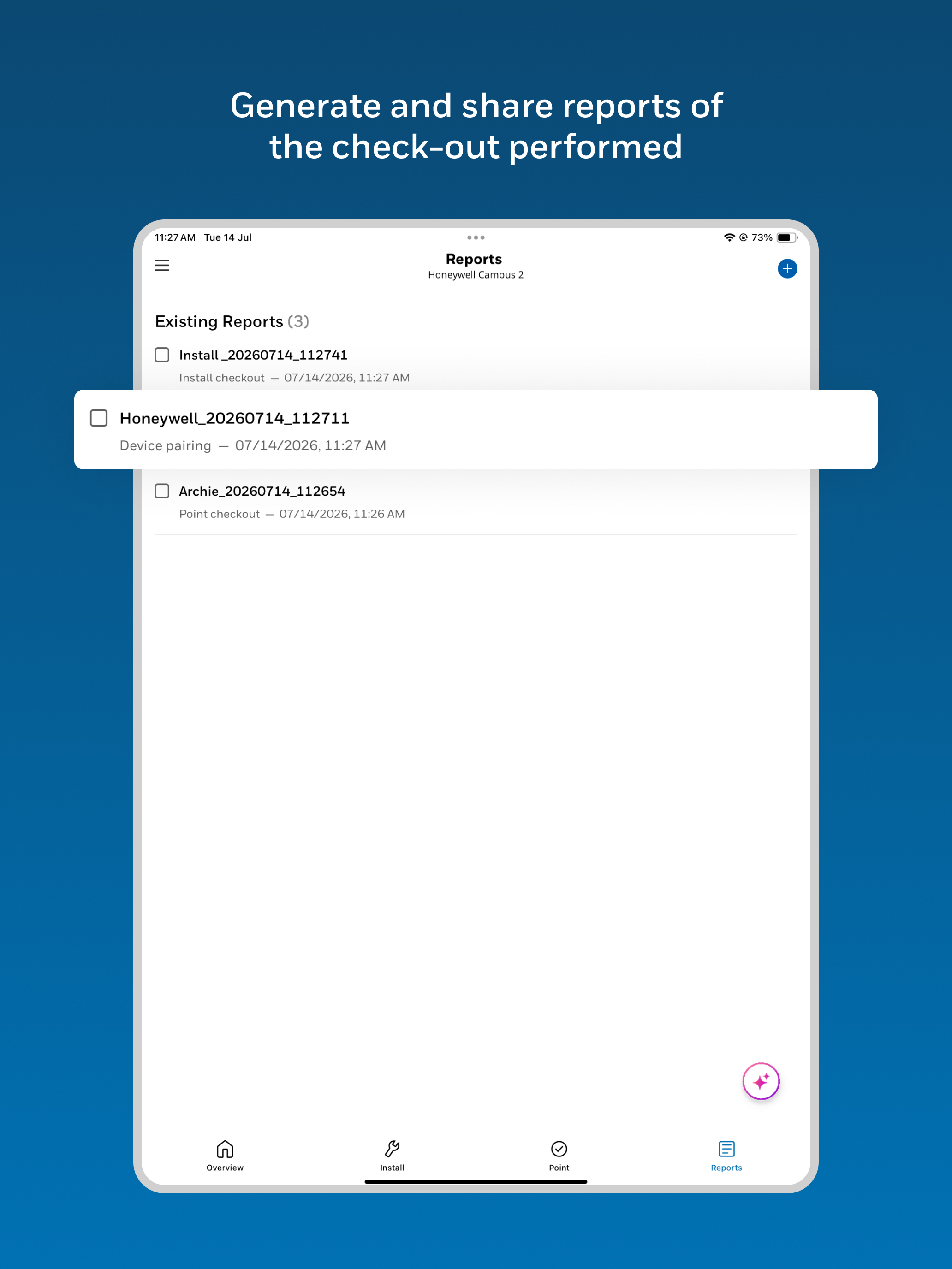 Honeywell Projects OS Field screenshot 13