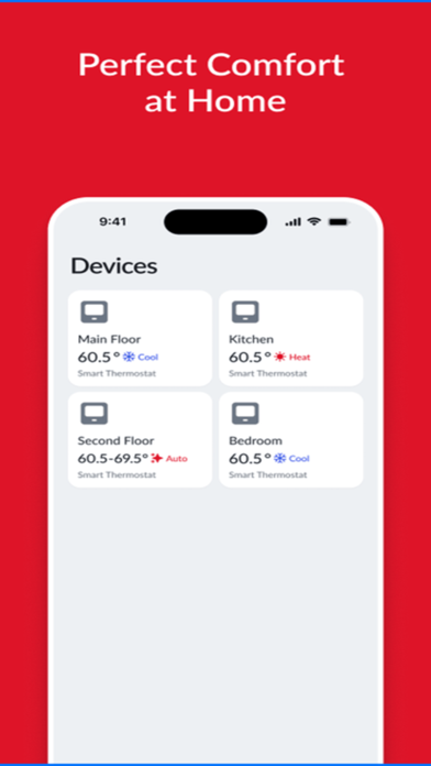 Screenshot #1 pour Bryant® Housewise™ Thermostat