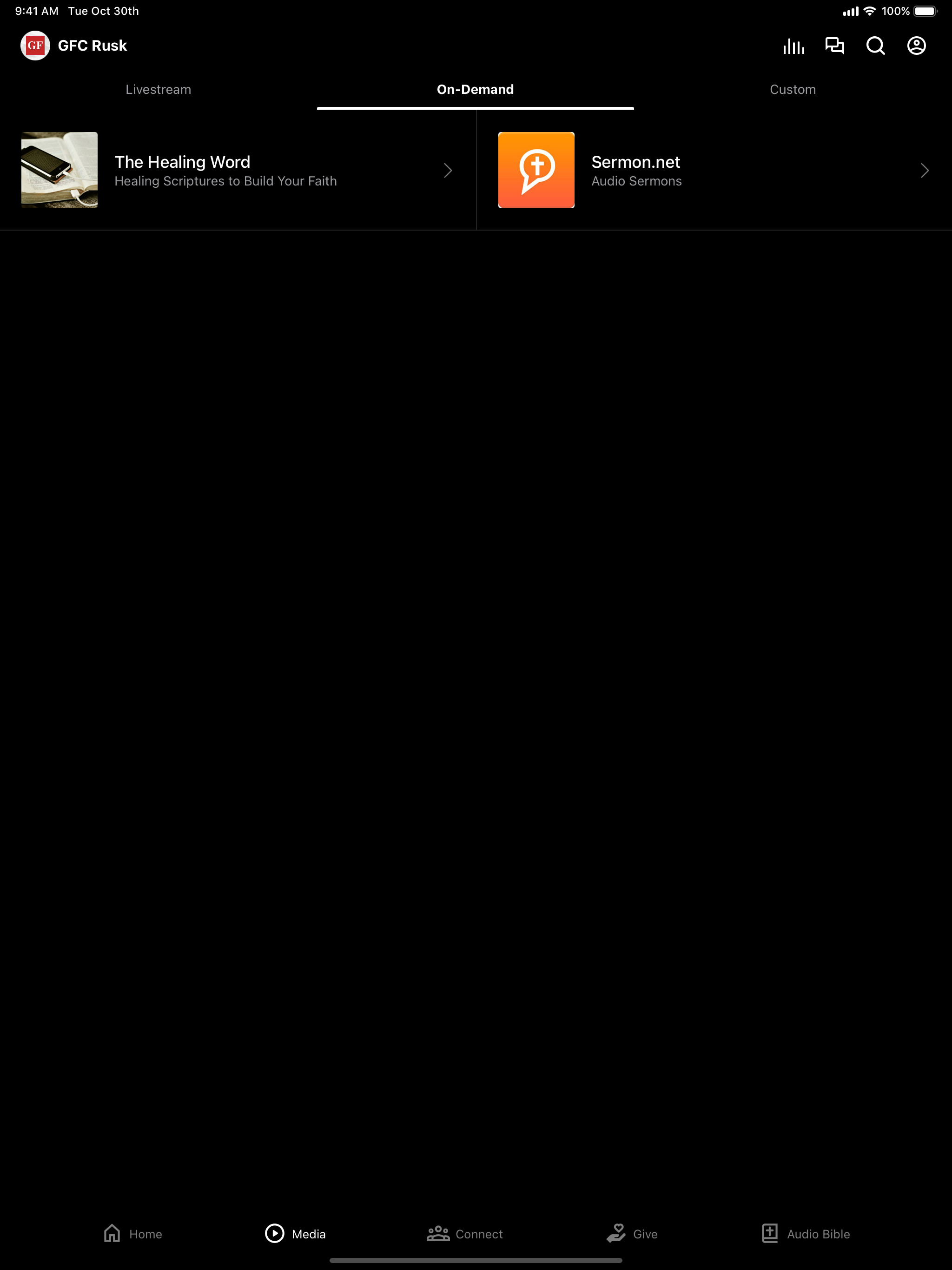 Grace Fellowship Rusk screenshot 5
