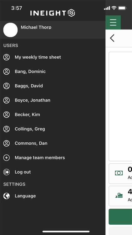 InEight WeeklyTimesheet
