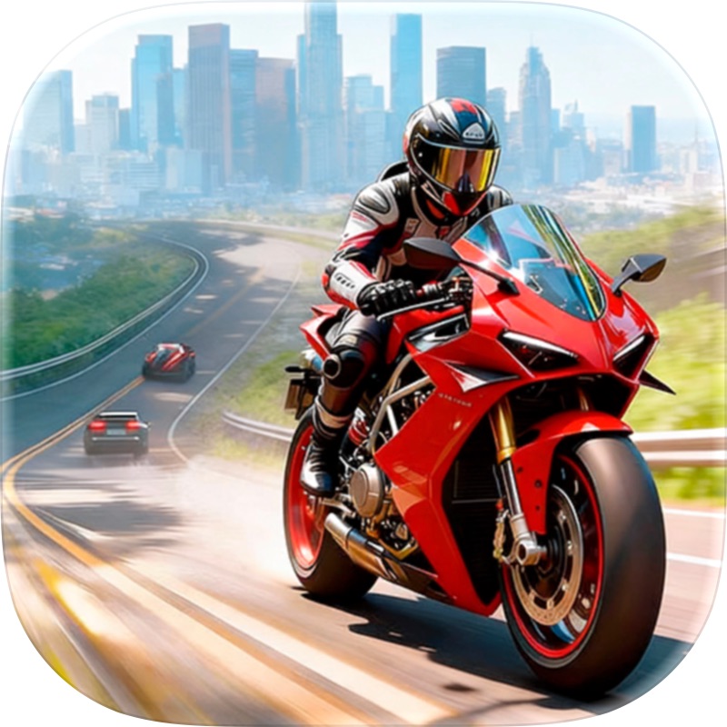 Carreras de Motos en Autopista screenshot 1