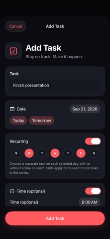 UpAI Clock screenshot 3